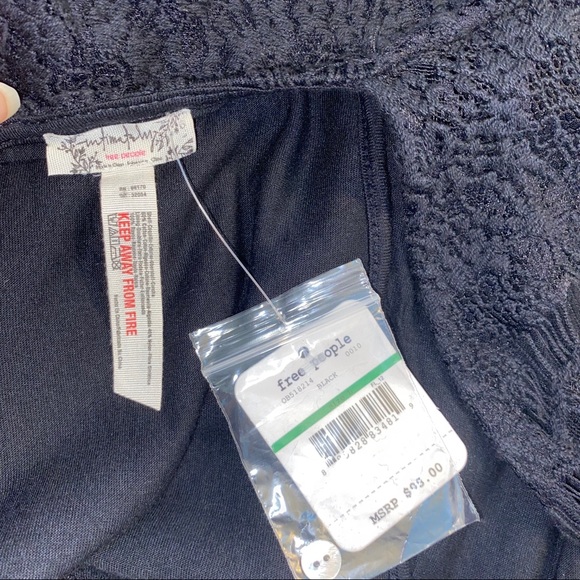 Free People Crochet Eyelash Lace Slip Dress - Picture 10 of 13